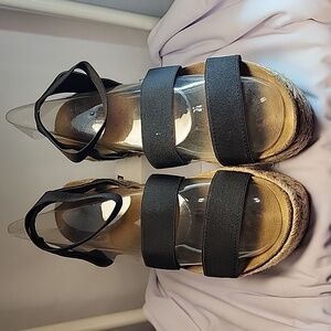 Platform Sisal Sandals